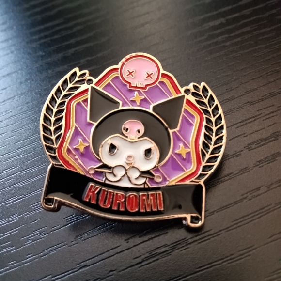 NEW Kuromi Bundle with Rare Boba Tea Kuromi Enamel Pin - Picture 3 of 9